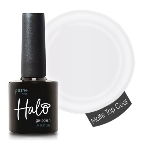 Halo 8ml Matt Top Coat 1