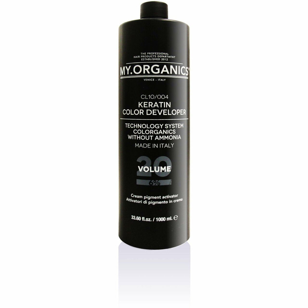 My.Organics Color Oxi 20Vol Developer 1000ml 1