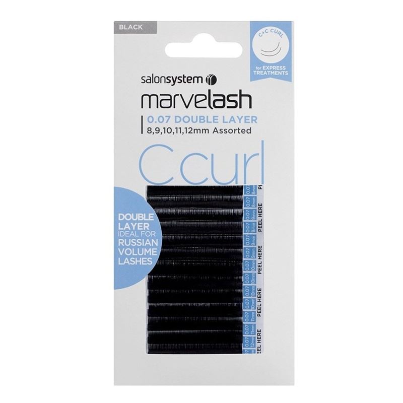 Marvelash C Curl 0.07 Double Layer Assorted