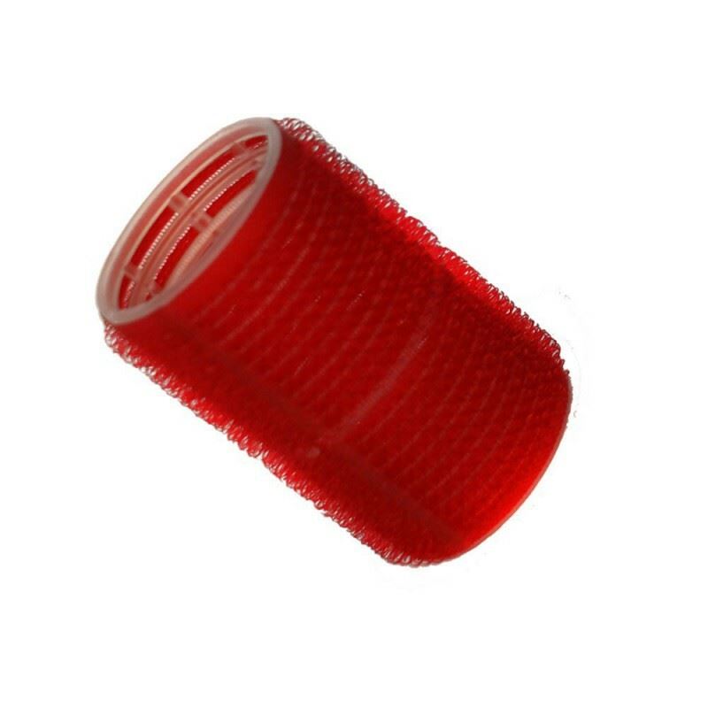 Hairtools Cling Rollers Large Red 36mm pk12 1