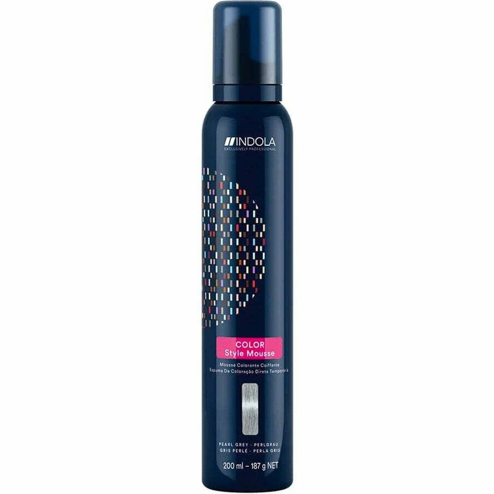 Indola Colour Mousse Pearl Grey 200ml 1