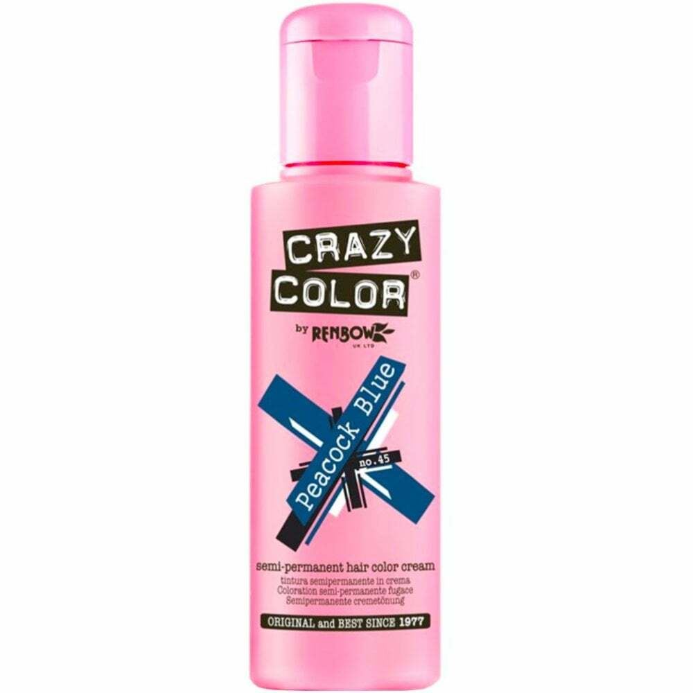 Crazy Colour Peacock Blue 100ml 1