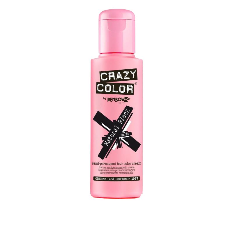 Crazy Colour Natural Black 100ml 1