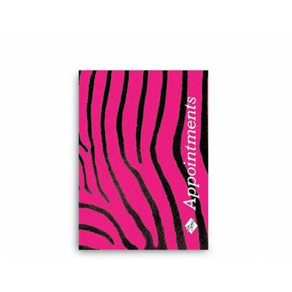 Agenda Appointment Book Zebra 6 Column 1