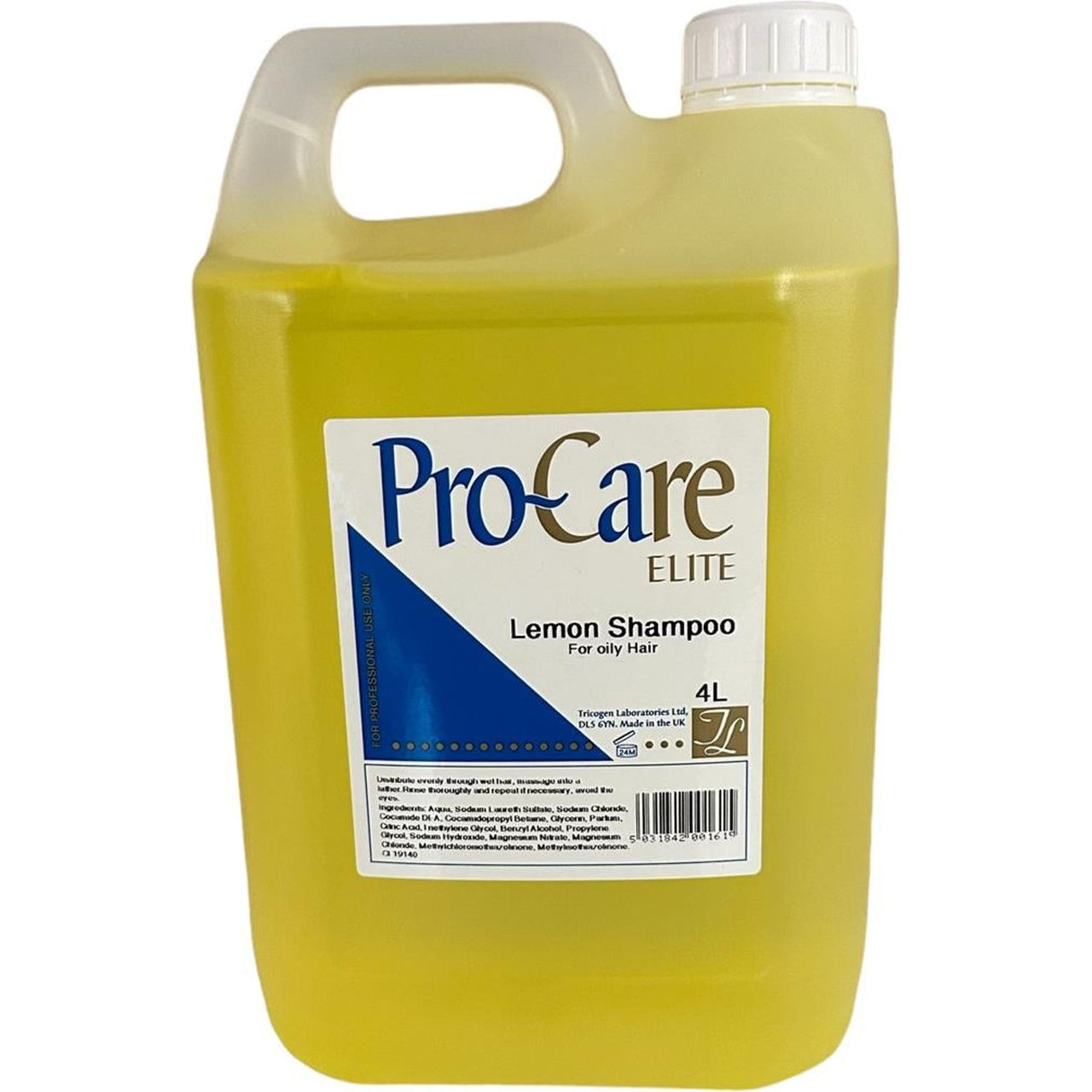 Pro-Care Elite Lemon Shampoo 4L 1