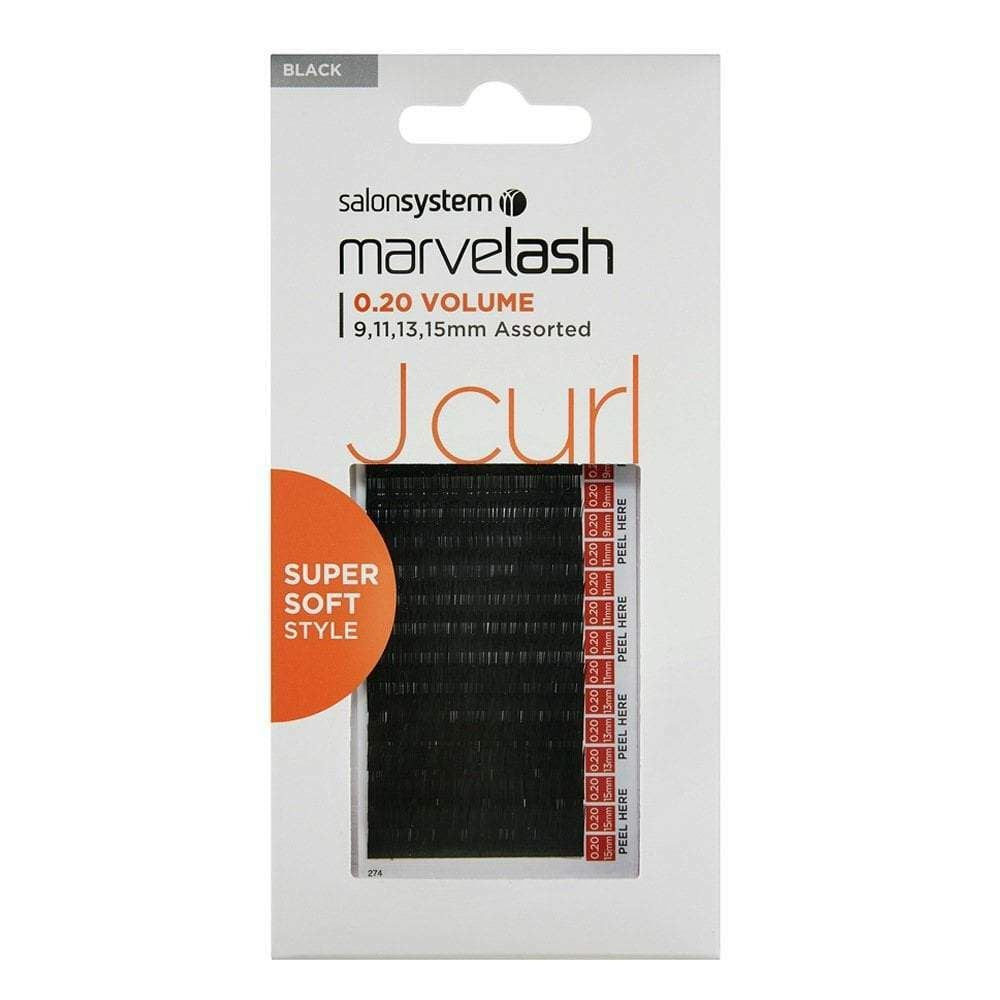 J Curl Lashes Assorted 9-15mm