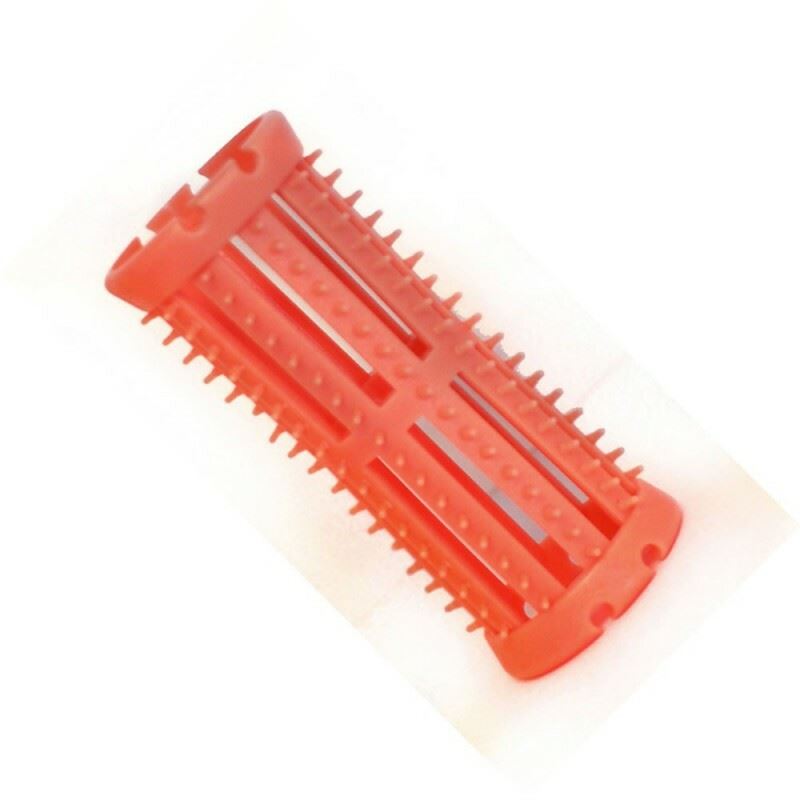 Hairtools Pin Cut Rollers Red pk8 1