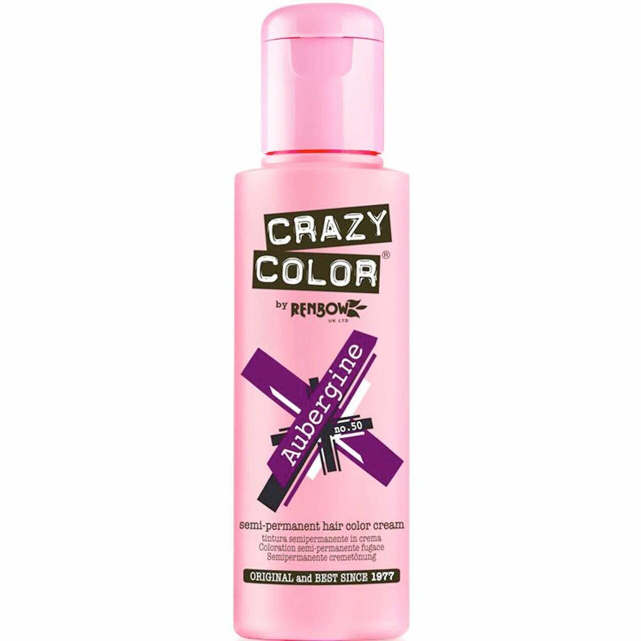 Crazy Colour Aubergine 100ml 1