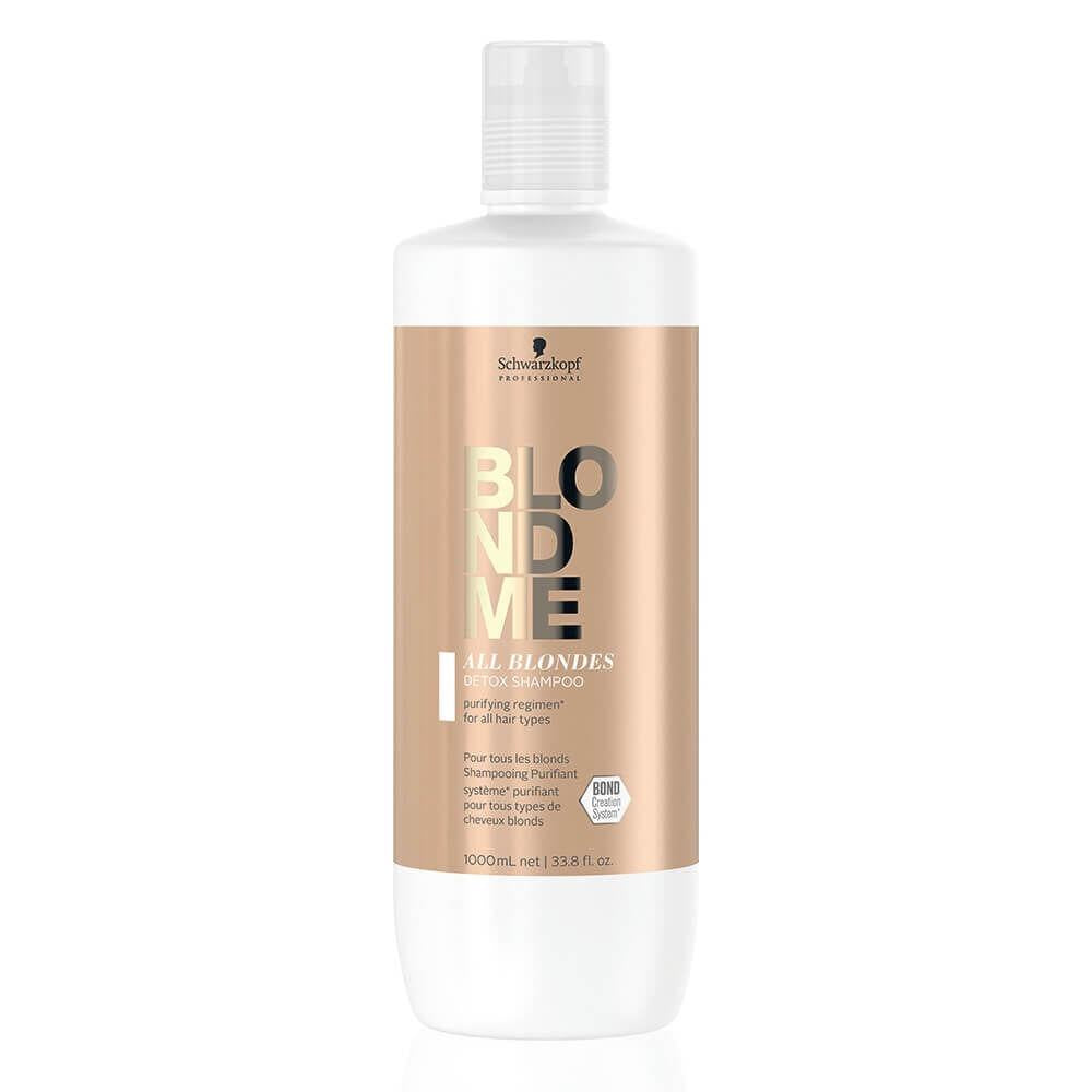 Schwarzkopf Professional BlondMe All Blondes Detox Shampoo 1000ml 1